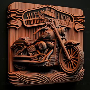 3D model Harley Davidson Street (STL)